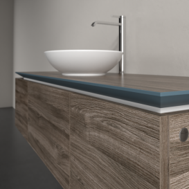 Тумба под раковину Villeroy & Boch Legato 140х38 см ДСП каменный дуб B58500RK