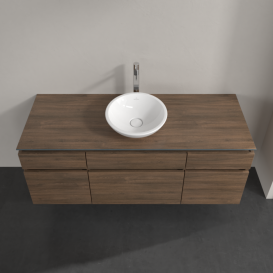 Тумба під раковину Villeroy & Boch Legato 140х55 см ДСП дуб аризона B58600VH