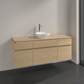 Тумба під раковину Villeroy&Boch Legato 140х55 см ДСП північний дуб B58600VJ