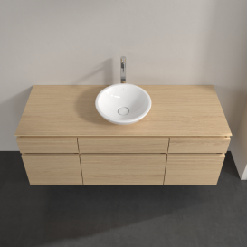 Тумба під раковину Villeroy&Boch Legato 140х55 см ДСП північний дуб B58600VJ