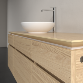 Тумба під раковину Villeroy&Boch Legato 140х55 см ДСП північний дуб B58600VJ