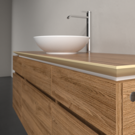 Тумба під раковину Villeroy & Boch Legato 140х55 см ДСП дуб канзас B58600RH