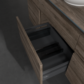 Тумба під раковину Villeroy & Boch Legato 140х55 см ДСП кам'яний дуб B58600RK