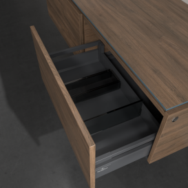 Тумба під раковину Villeroy & Boch Legato 140х38 см ДСП дуб аризона B58700VH