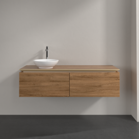 Тумба під раковину Villeroy & Boch Legato 140х38 см ДСП дуб канзас B58700RH