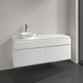 Тумба под раковину Villeroy & Boch Legato 140х55 см ДСП белый матовый B58800MS