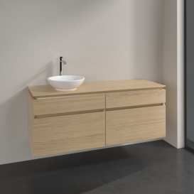 Тумба под раковину Villeroy & Boch Legato 140х55 см ДСП северный дуб B58800VJ