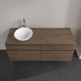 Тумба под раковину Villeroy & Boch Legato 140х55 см ДСП дуб аризона B58800VH