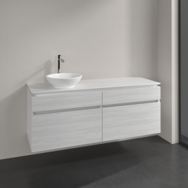 Тумба под раковину Villeroy & Boch Legato 140х55 см ДСП белое дерево B58800E8