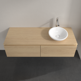 Тумба под раковину Villeroy & Boch Legato 140х38 см ДСП северный дуб B58900VJ