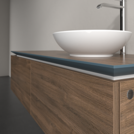 Тумба под раковину Villeroy & Boch Legato 140х38 см ДСП дуб аризона B58900VH