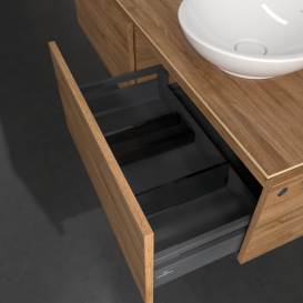 Тумба під раковину Villeroy & Boch Legato 140х38 см ДСП дуб канзас B58900RH