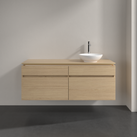 Тумба под раковину Villeroy & Boch Legato 140х55 см ДСП северный дуб B59000VJ