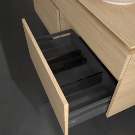 Тумба под раковину Villeroy & Boch Legato 140х55 см ДСП северный дуб B59000VJ