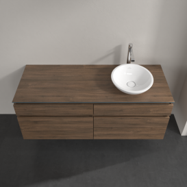 Тумба під раковину Villeroy & Boch Legato 140х55 см ДСП дуб аризона B59000VH