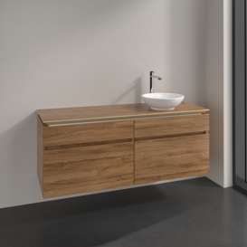 Тумба під раковину Villeroy & Boch Legato 140х55 см ДСП дуб канзас B59000RH