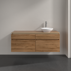 Тумба під раковину Villeroy & Boch Legato 140х55 см ДСП дуб канзас B59000RH