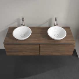 Тумба під раковину Villeroy & Boch Legato 140х38 см ДСП дуб аризона B59100VH