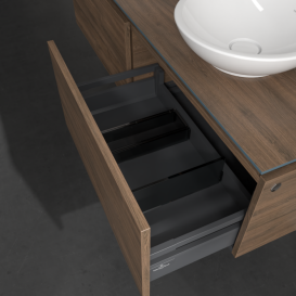 Тумба під раковину Villeroy & Boch Legato 140х38 см ДСП дуб аризона B59100VH