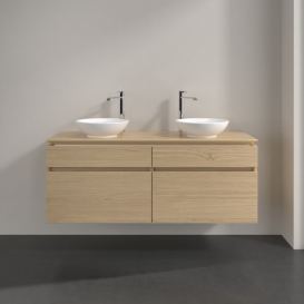 Тумба під раковину Villeroy&Boch Legato 140х55 см ДСП північний дуб B59200VJ