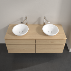 Тумба під раковину Villeroy&Boch Legato 140х55 см ДСП північний дуб B59200VJ