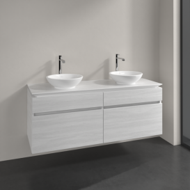 Тумба під раковину Villeroy & Boch Legato 140х55 см ДСП біле дерево B59200E8
