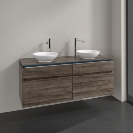 Тумба під раковину Villeroy & Boch Legato 140х55 см ДСП кам'яний дуб B59200RK