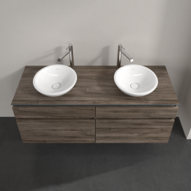 Тумба під раковину Villeroy & Boch Legato 140х55 см ДСП кам'яний дуб B59200RK