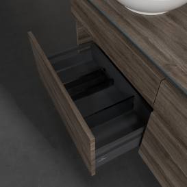 Тумба під раковину Villeroy & Boch Legato 140х55 см ДСП кам'яний дуб B59200RK