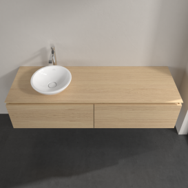 Тумба под раковину Villeroy & Boch Legato 160х38 см ДСП северный дуб  B59500VJ