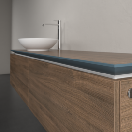 Тумба под раковину Villeroy & Boch Legato 160х38 см ДСП дуб аризона B59500VH