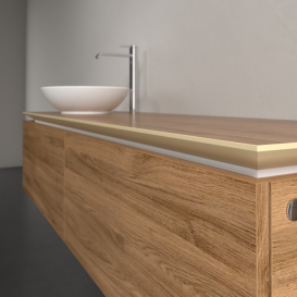 Тумба під раковину Villeroy & Boch Legato 160х38 см ДСП дуб канзас B59500RH