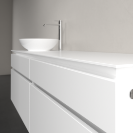 Тумба під раковину Villeroy & Boch Legato 160х55 см ДСП білий матовий B59600MS