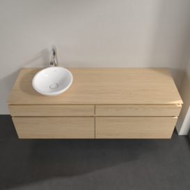 Тумба под раковину Villeroy & Boch Legato 160х55 см ДСП северный дуб B59600VJ