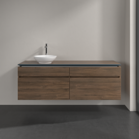 Тумба під раковину Villeroy & Boch Legato 160х55 см ДСП дуб аризона B59600VH