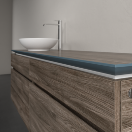 Тумба під раковину Villeroy & Boch Legato 160х55 см ДСП кам'яний дуб B59600RK