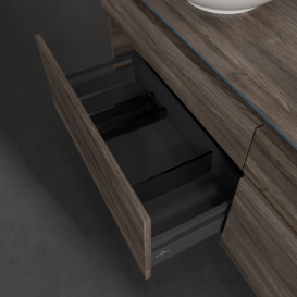 Тумба під раковину Villeroy & Boch Legato 160х55 см ДСП кам'яний дуб B59600RK