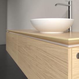 Тумба під раковину Villeroy&Boch Legato 160х38 см ДСП північний дуб B59700VJ