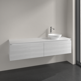 Тумба під раковину Villeroy & Boch Legato 160х38 см ДСП біле дерево B59700E8