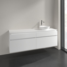 Тумба под раковину Villeroy & Boch Legato 160х55 см ДСП белый матовый B59800MS