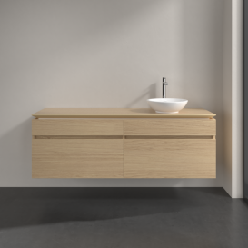 Тумба под раковину Villeroy & Boch Legato 160х55 см ДСП северный дуб B59800VJ