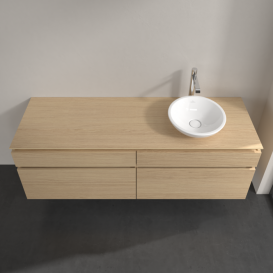 Тумба под раковину Villeroy & Boch Legato 160х55 см ДСП северный дуб B59800VJ