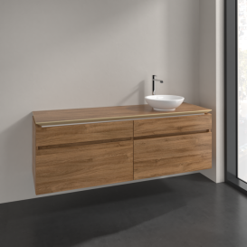 Тумба под раковину Villeroy & Boch Legato 160х55 см ДСП дуб канзас B59800RH