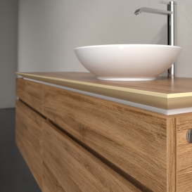 Тумба под раковину Villeroy & Boch Legato 160х55 см ДСП дуб канзас B59800RH