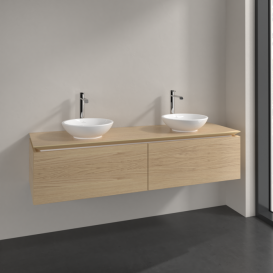 Тумба під раковину Villeroy&Boch Legato 160х38 см ДСП північний дуб B59900VJ