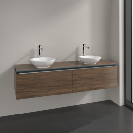 Тумба під раковину Villeroy & Boch Legato 160х38 см ДСП дуб аризона B59900VH