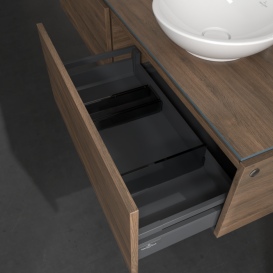 Тумба під раковину Villeroy & Boch Legato 160х38 см ДСП дуб аризона B59900VH