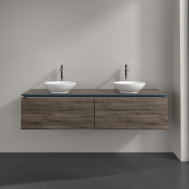 Тумба под раковину Villeroy & Boch Legato 160х38 см ДСП каменный дуб B59900RK