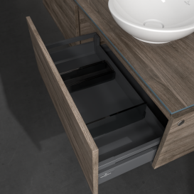 Тумба под раковину Villeroy & Boch Legato 160х38 см ДСП каменный дуб B59900RK