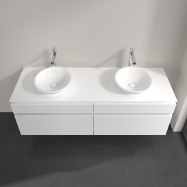 Тумба под раковину Villeroy & Boch Legato 160х55 см ДСП белый матовый B60000MS